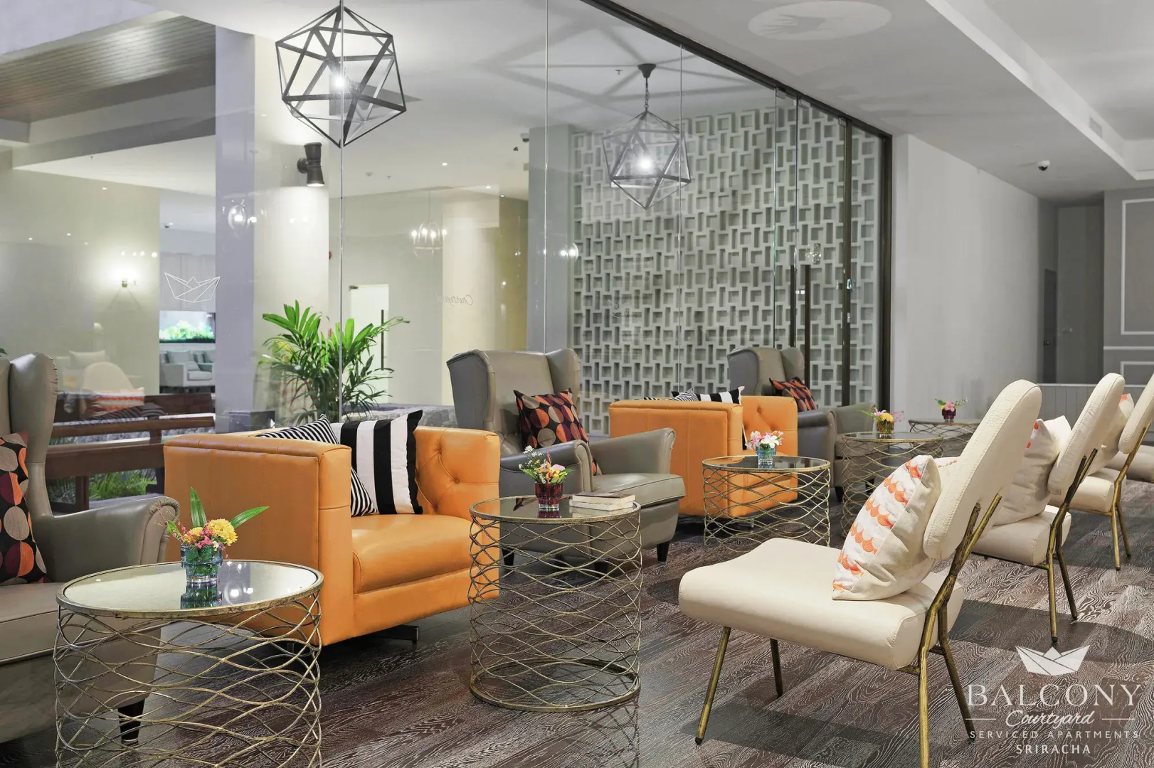 Balcony Courtyard Si Racha Hotel & Serviced Apartments