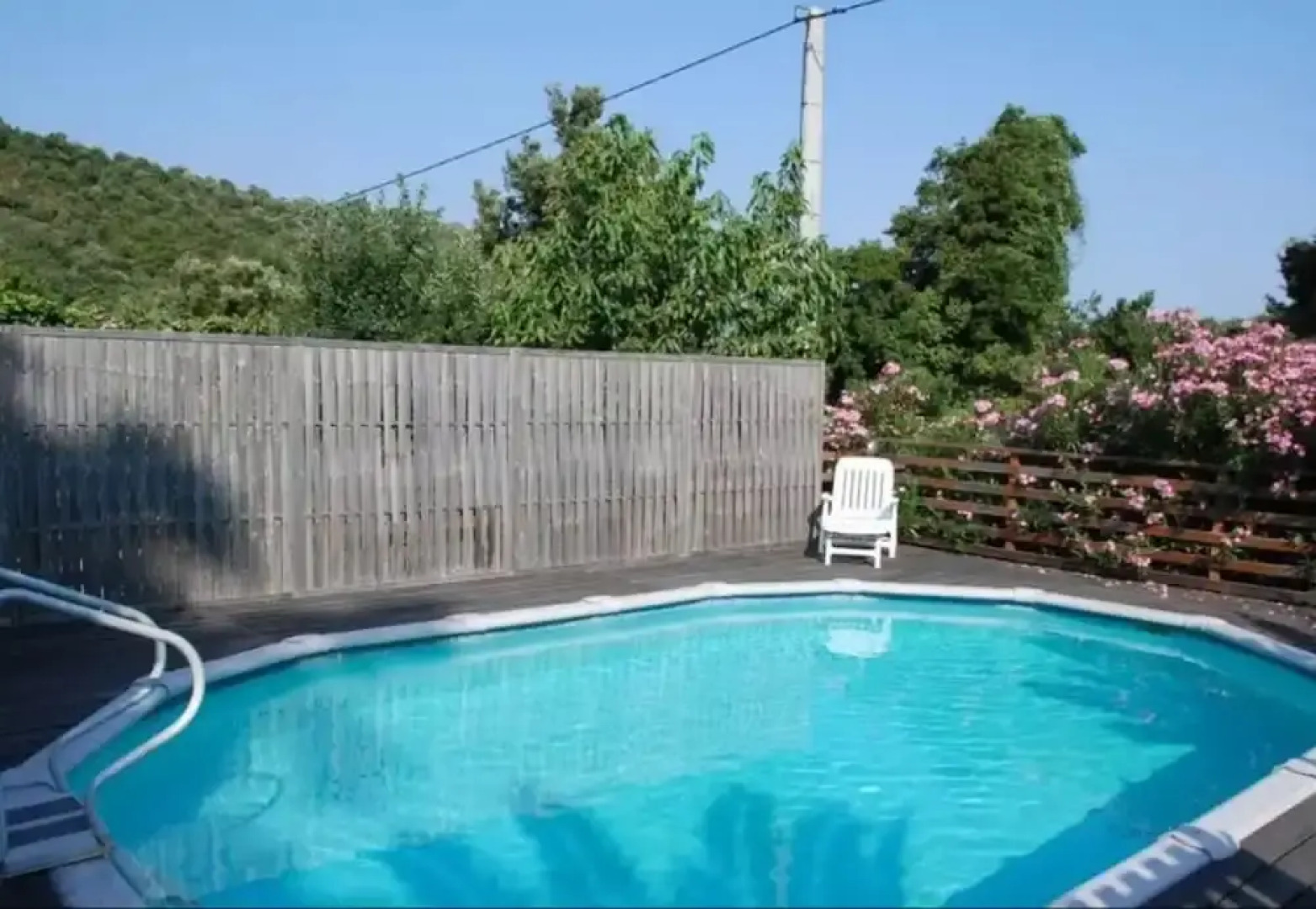 Apartment With 2 Bedrooms in Oletta, With Private Pool, Furnished Gard