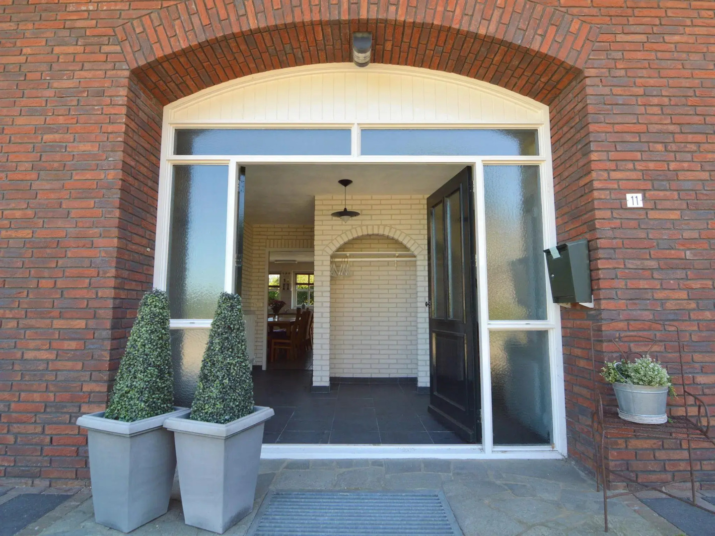 In beautiful rural area located holidayfarm with recreation room and garden