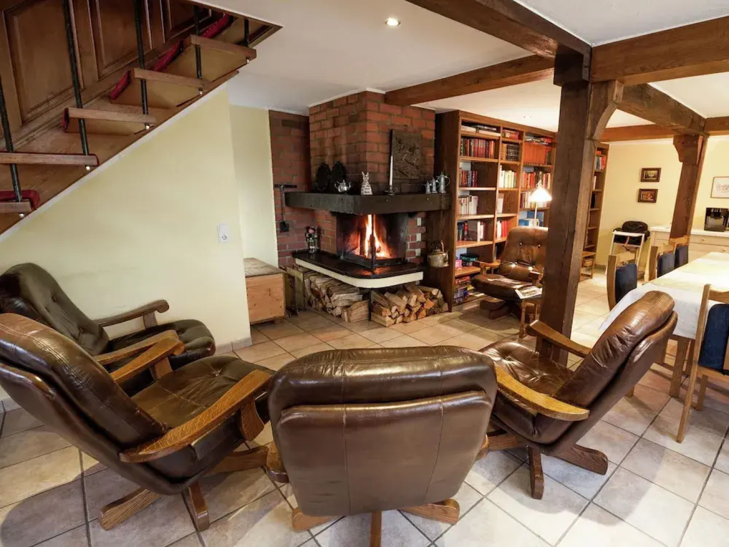 Spacious Holiday Home in Altenilpe with Open Fireplace