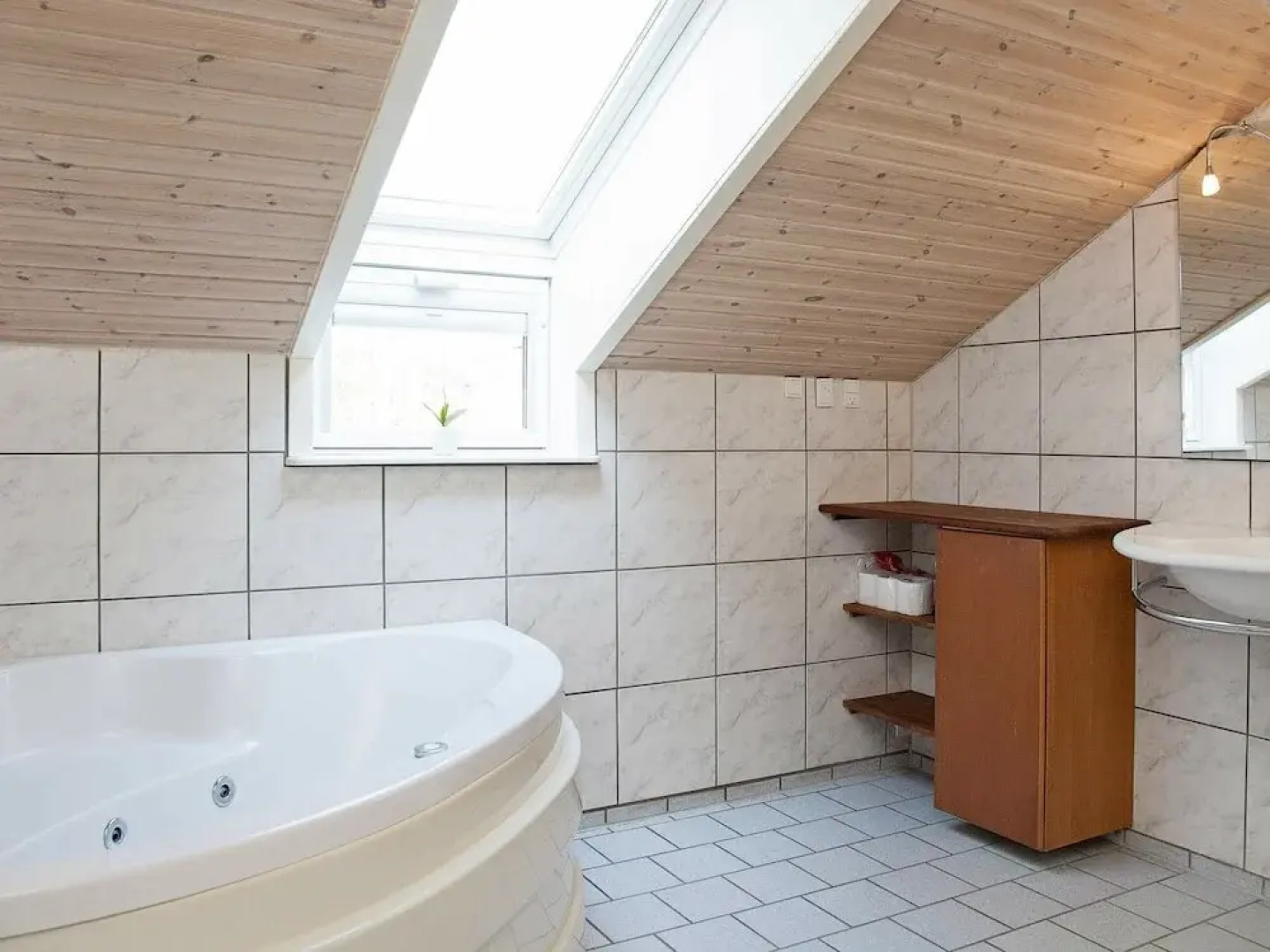 Rustic Holiday Home in Tikøb with Hot Tub & Sauna