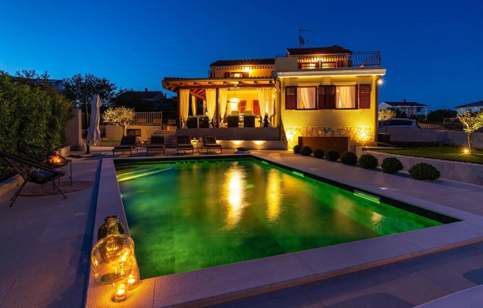 Beautiful Home in Biograd na Moru With Wifi, Outdoor Swimming Pool and Heated Swimming Pool