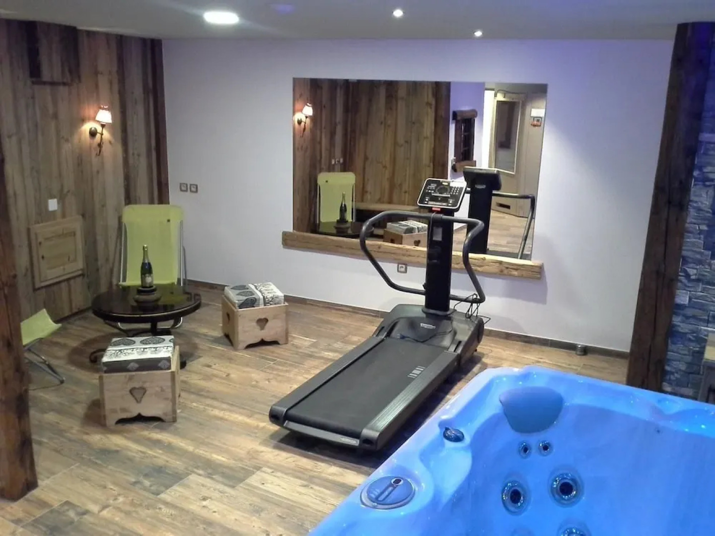 Chalet LES Ancolies - Myosotis : Studio Cabine 4 Personnes / Studio Cabin 4 People