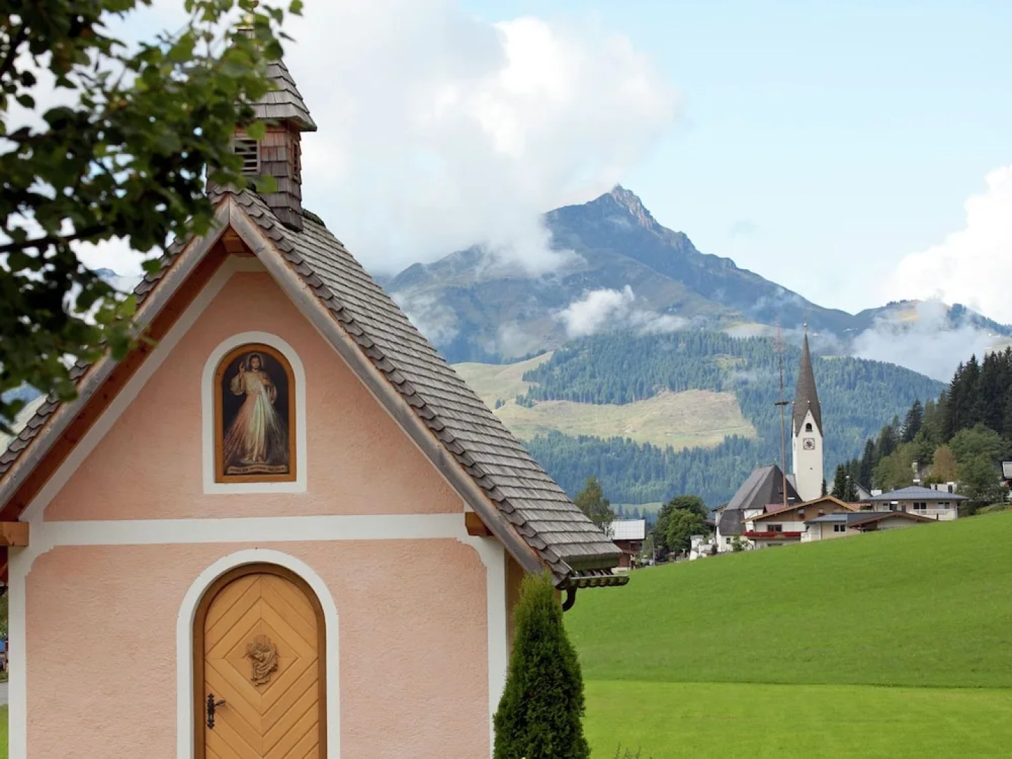 Bright Chalet With Terrace in Saint Jakob in Haus Tyrol