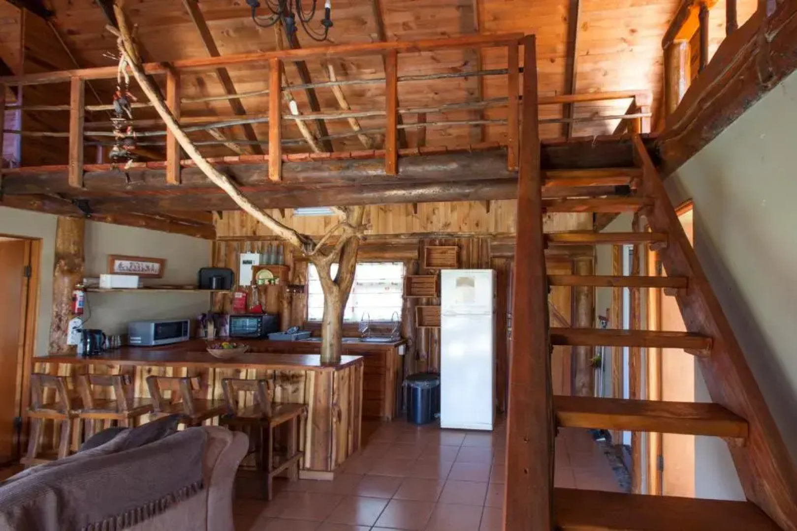A Log Home at Buffalo Creek