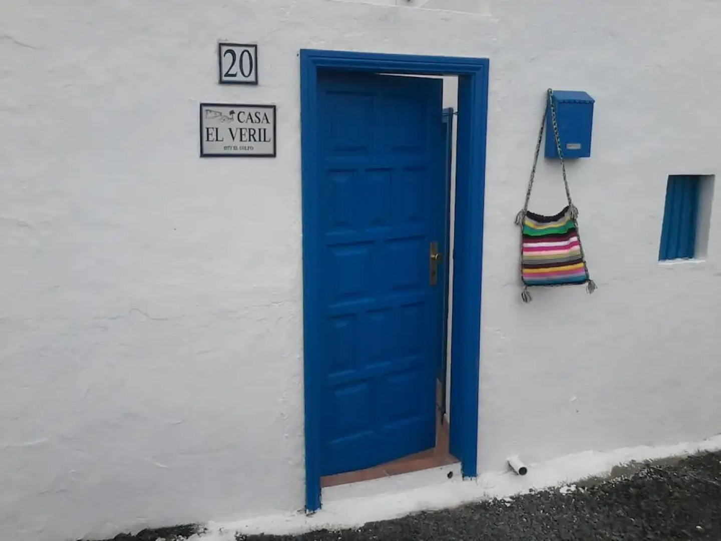 House With 3 Bedrooms in El Golfo, Lanzarote, With Terrace and Wifi -