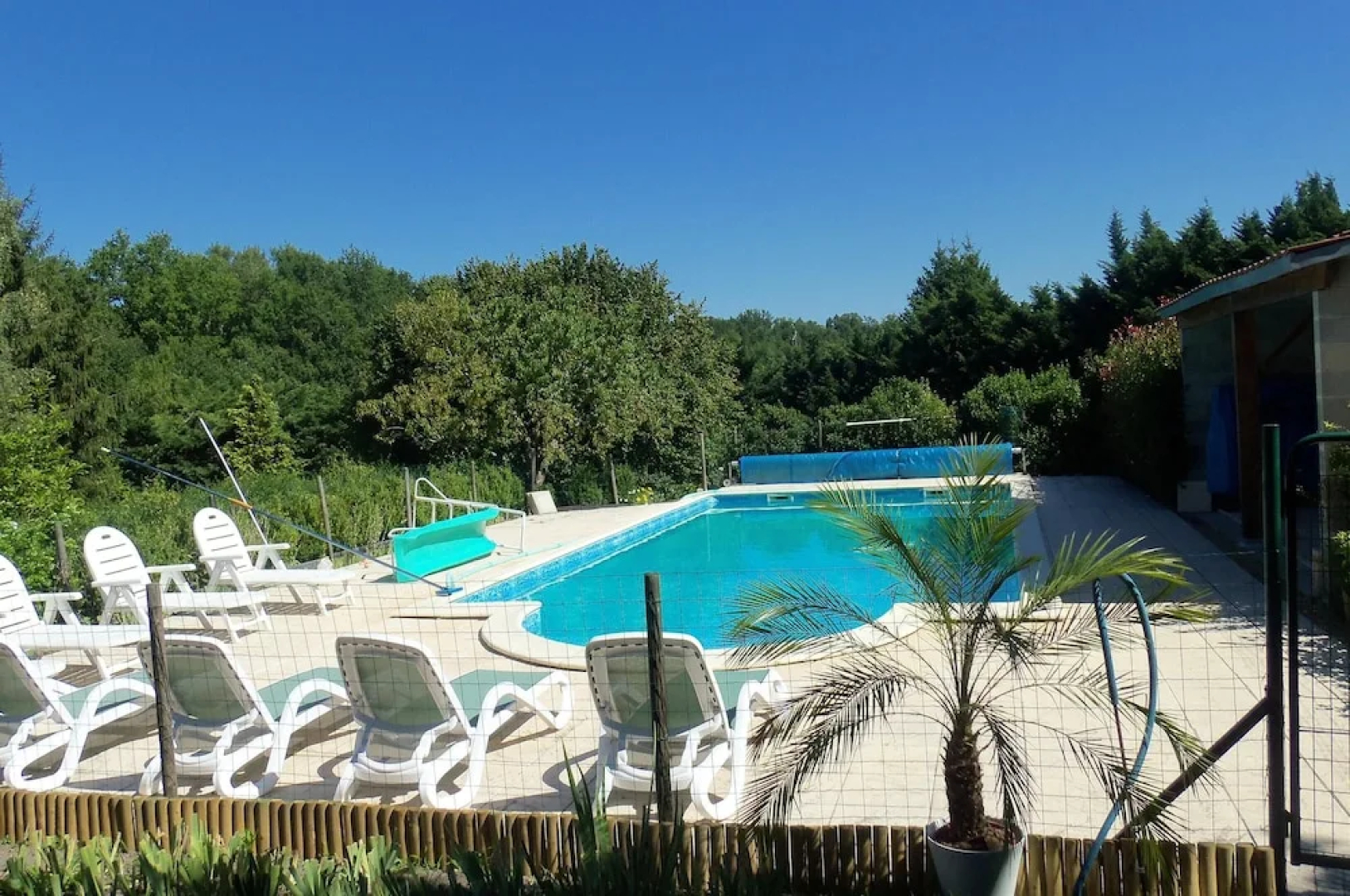 House With 2 Bedrooms in Fossemagne, With Private Pool, Furnished Gard
