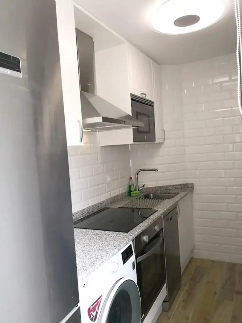 Apartment With 2 Bedrooms in Mogro, With Wonderful sea View, Furnished Terrace and Wifi Near the Beach