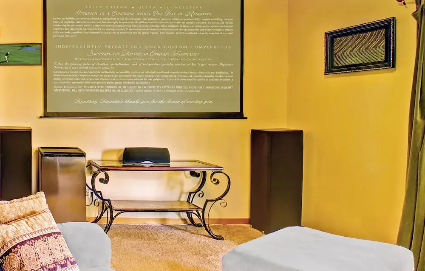 Dignitary Discretion Coachella Valley