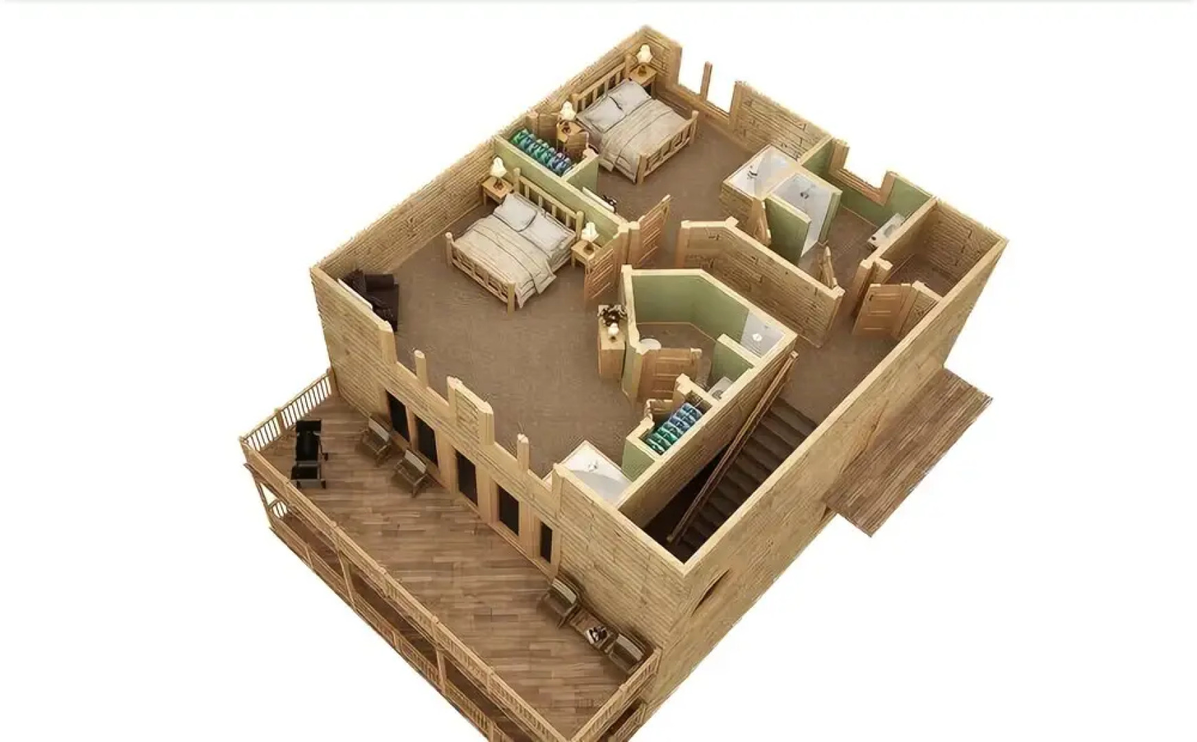 Destinys Heavenly View - Five Bedroom Cabin