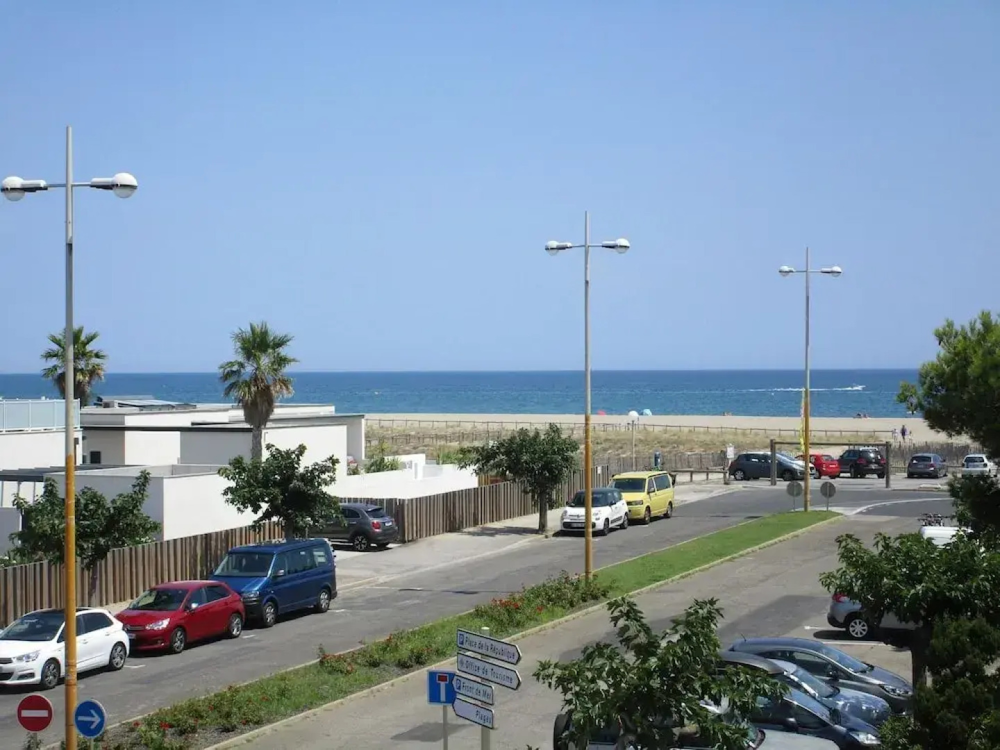 Studio in Le Barcarès, With Wonderful sea View and Furnished Balcony -