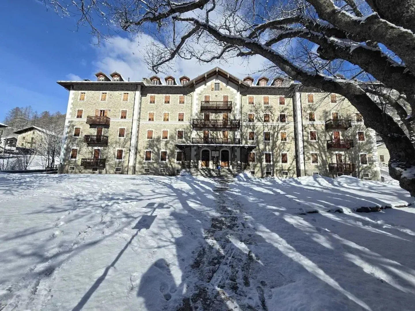 Grand Hotel Ceresole Reala Kingapartment Ideal for Nordic Sport