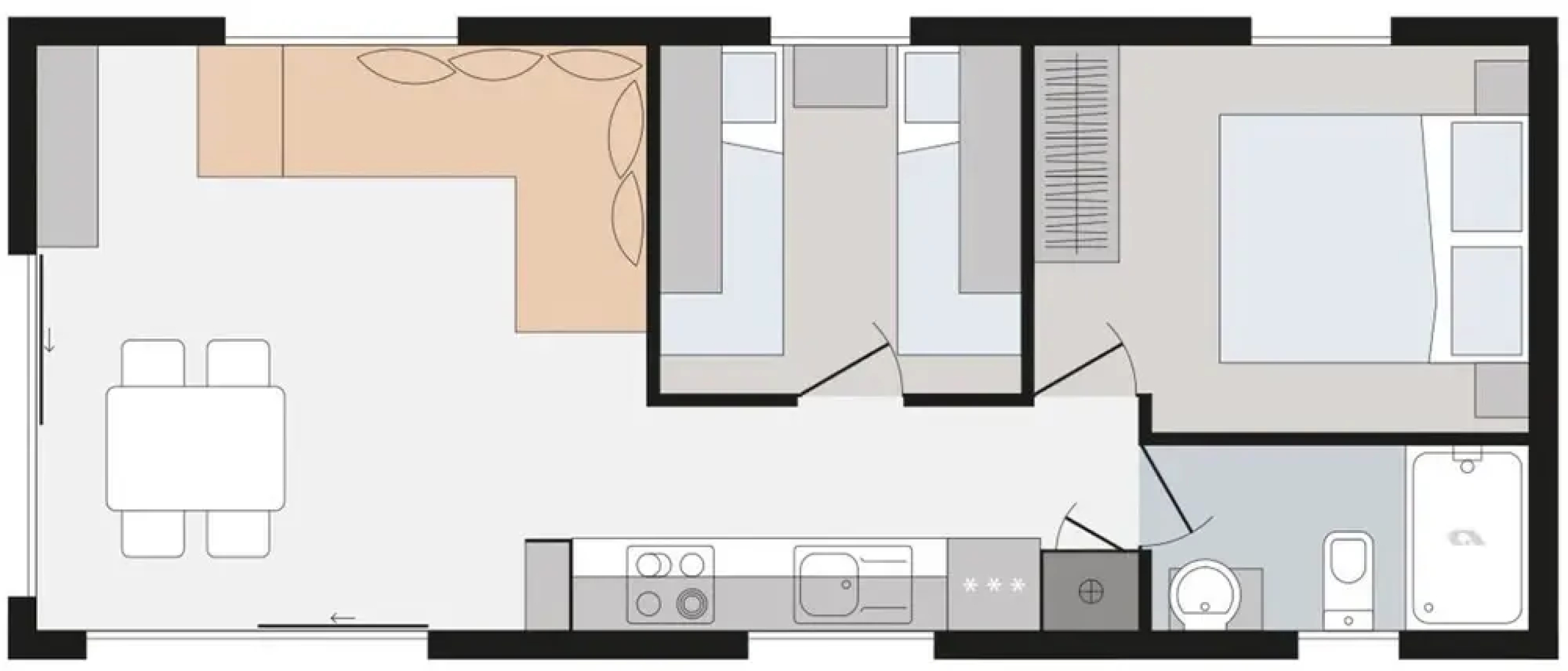 Ferienhaus mit 2 Schlafzimmer K Tschach-mauthen