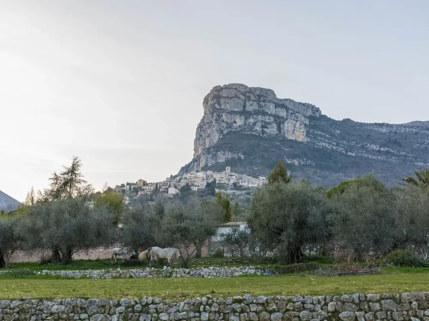 Stone Villa in Saint-jeannet With Roofed Terrace and Garden