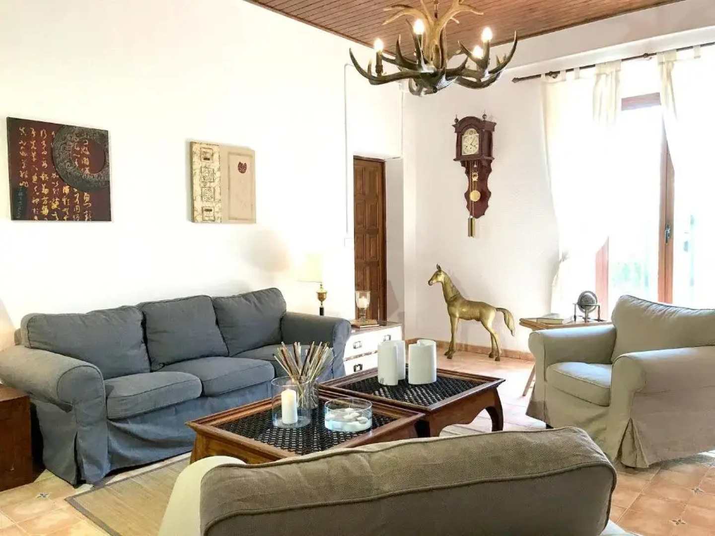 Villa with 9 bedrooms in Can Trabal with wonderful mountain view private pool enclosed garden 12 km from the beach