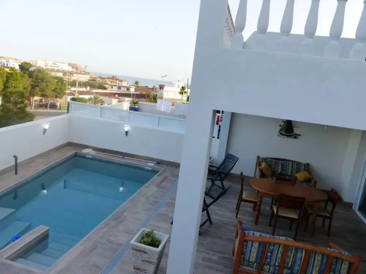 Villa With 3 Bedrooms in San Juan de los Terreros, With Wonderful sea View, Private Pool, Enclosed Garden