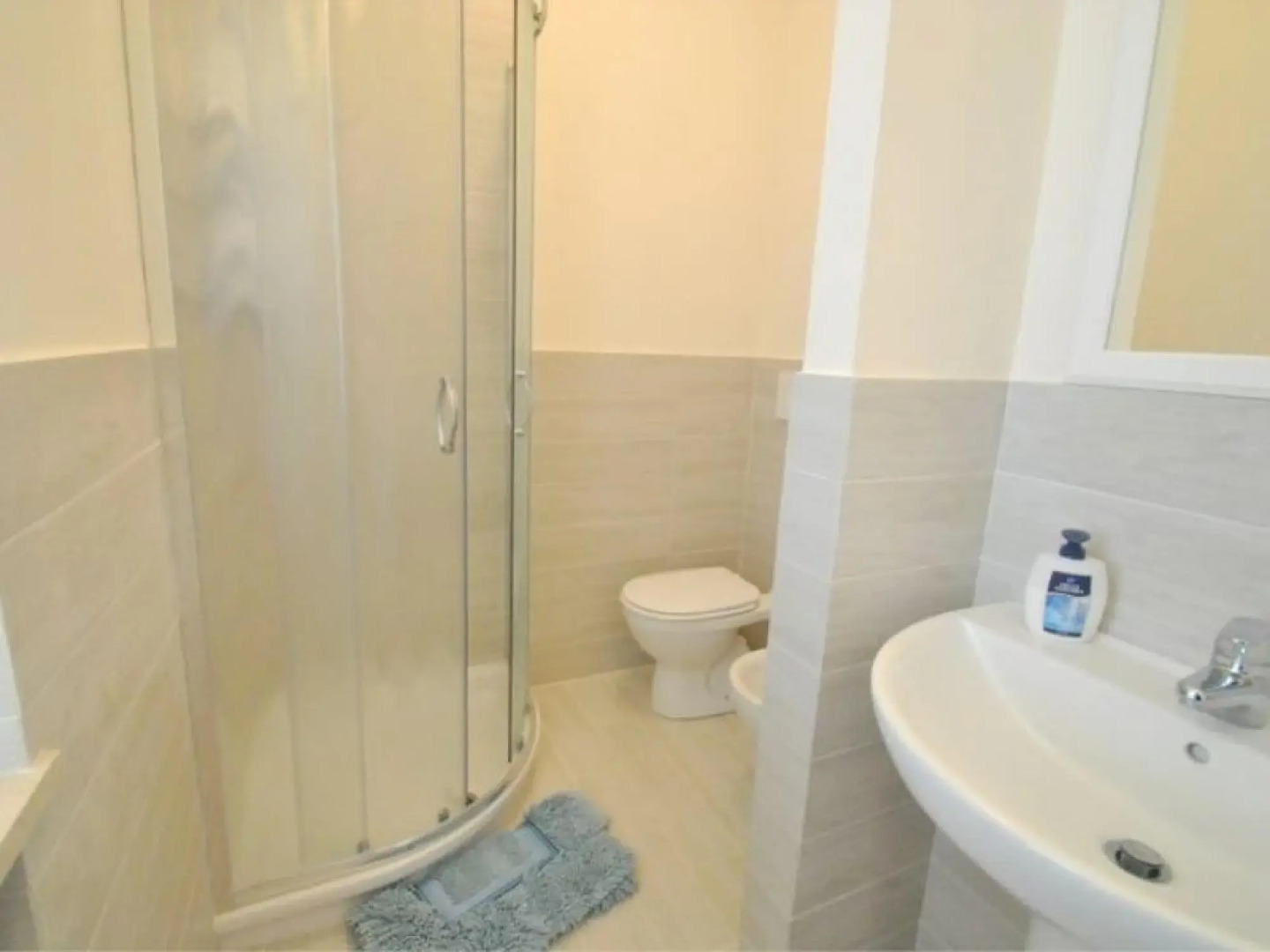 On the sea with a big terrace with seaview. Parking . SMALL SIZE ANIMALS CAN BE ALLOWED ON REQUEST.-AS 24 - MANNELLI