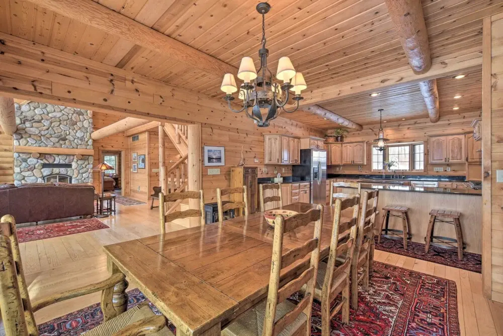 Spacious House w/ Boat Dock on Red Cedar Lake