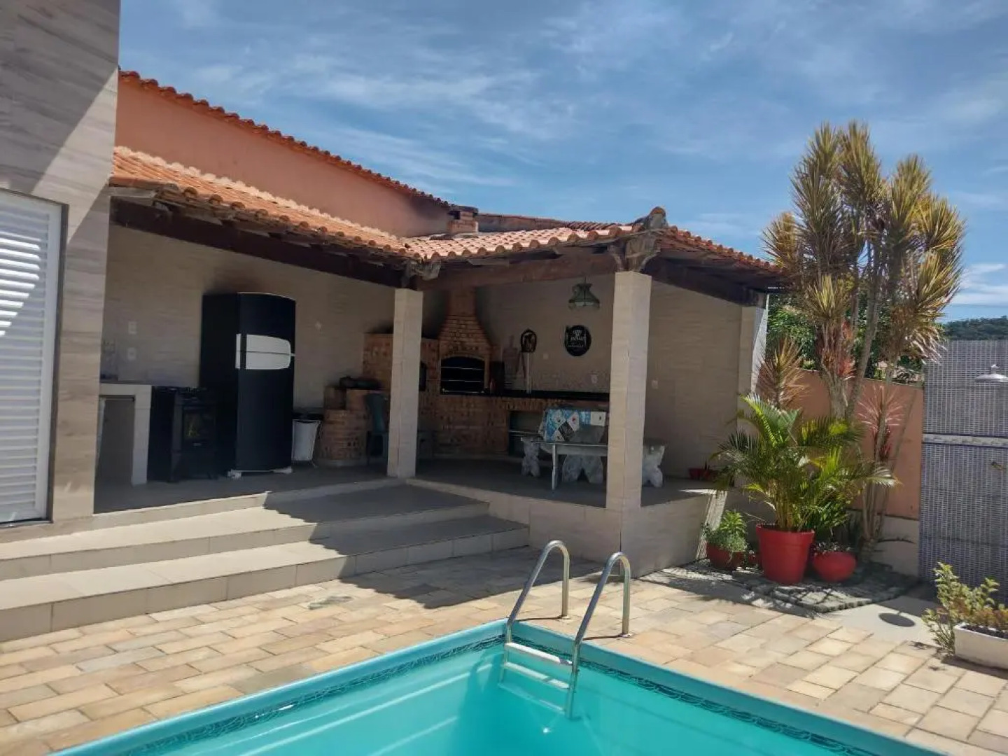Casa com piscina com linda vista panorâmica
