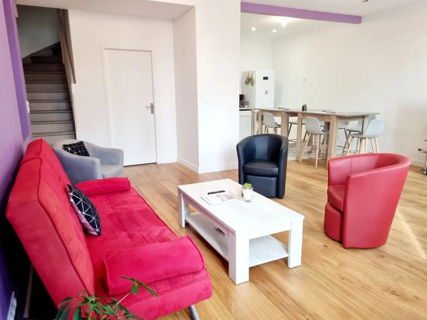 Grande Maison de Ville Rénovée Avec Cour Intérieure