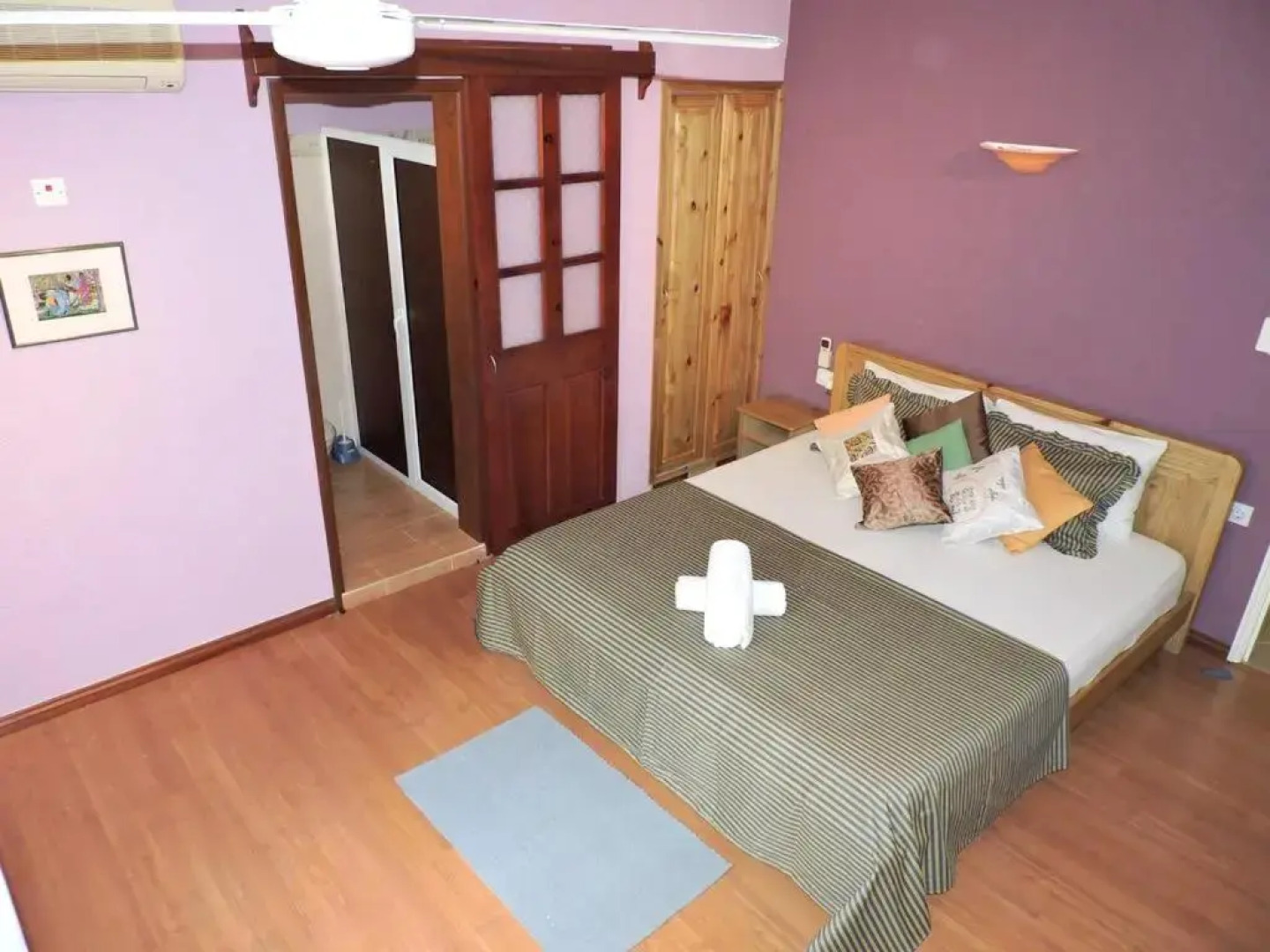 4 bedrooms villa at Blue Bay 550 m away from the beach with private pool enclosed garden and wifi