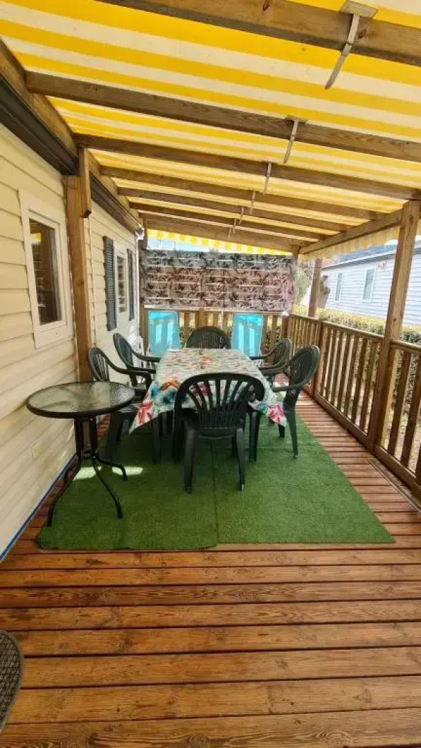 Mobilhome au camping de l'Europe 4*