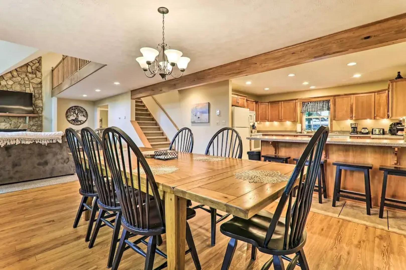 Steps to River: Big Bass Lake House w/ Grill!