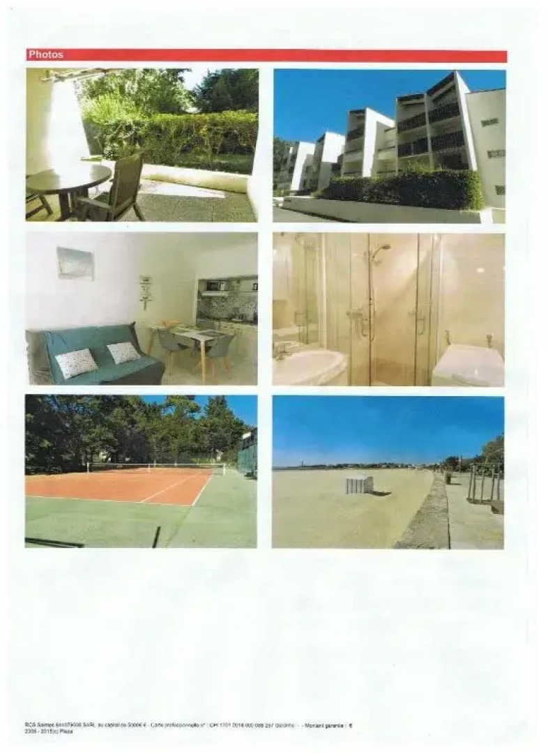 Residence Le Vallon a 180 M de la Plage