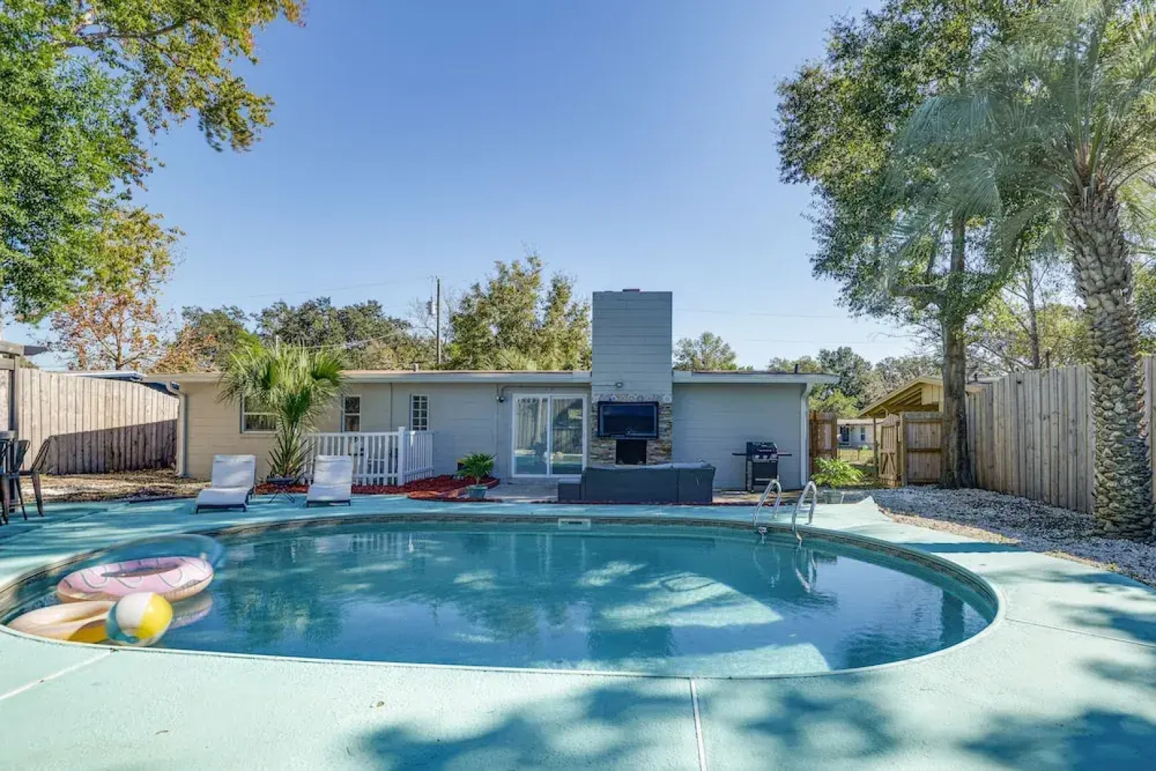 Orange Park Home w/ Private Pool & Grill!
