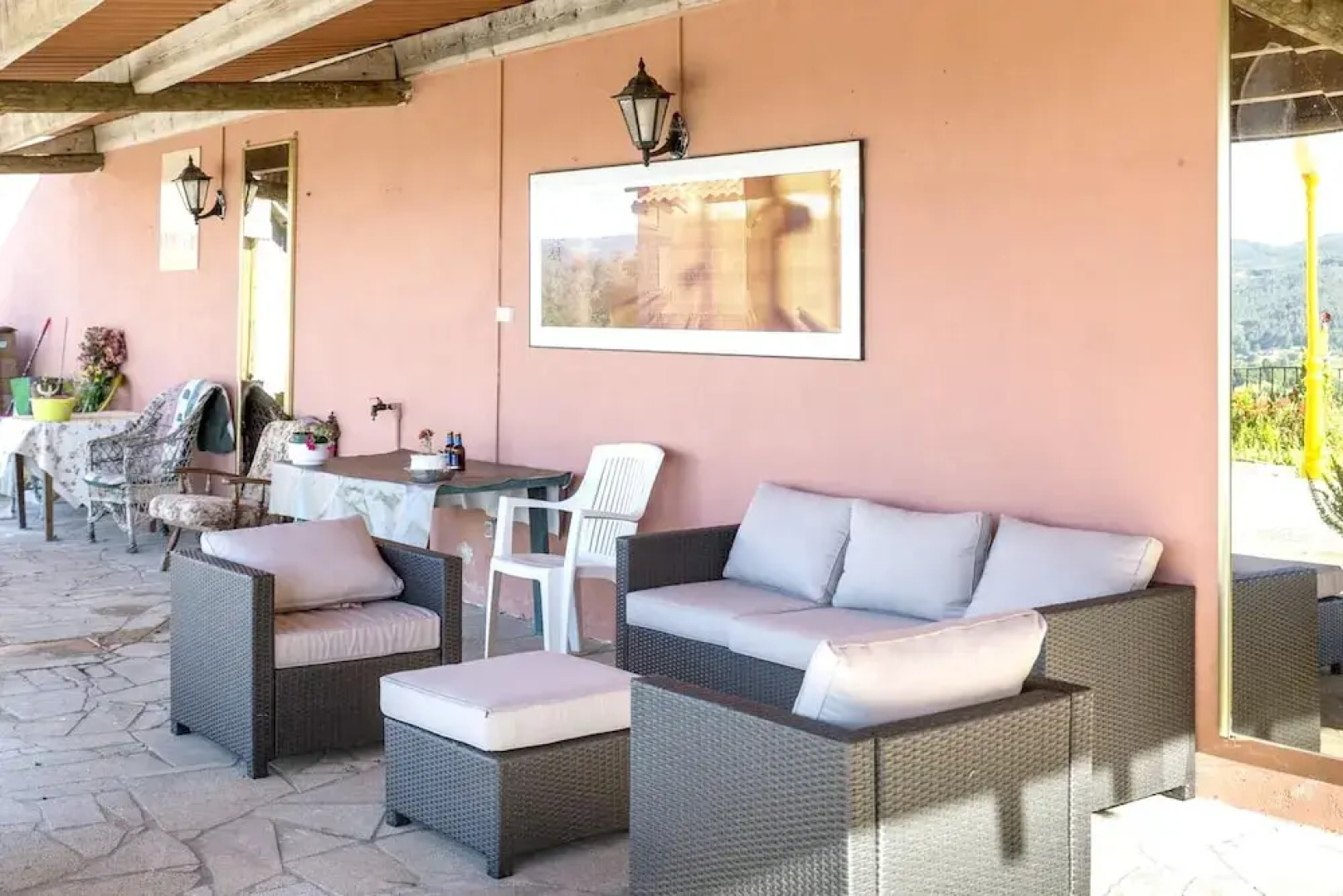 House With 4 Bedrooms in Carboeiro de Francia, With Wonderful Mountain View, Furnished Terrace and Wifi Near the Beach