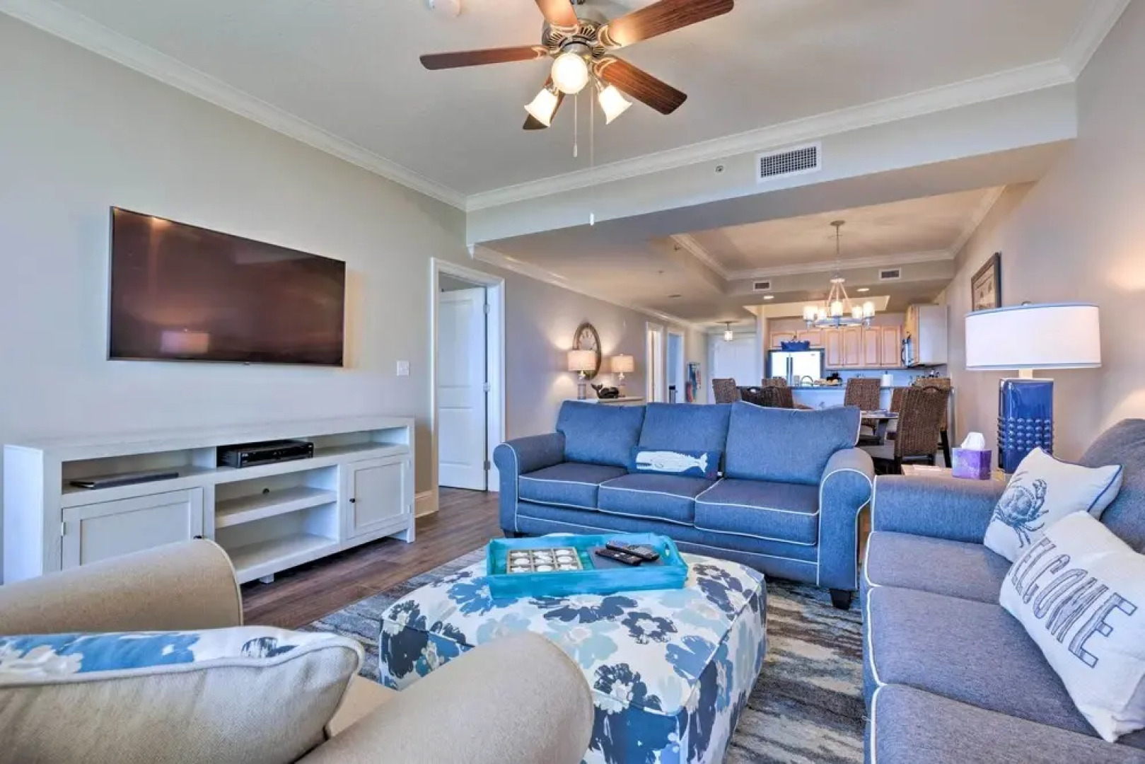 Sunny First-floor Condo w/ Ocean-view Balcony!