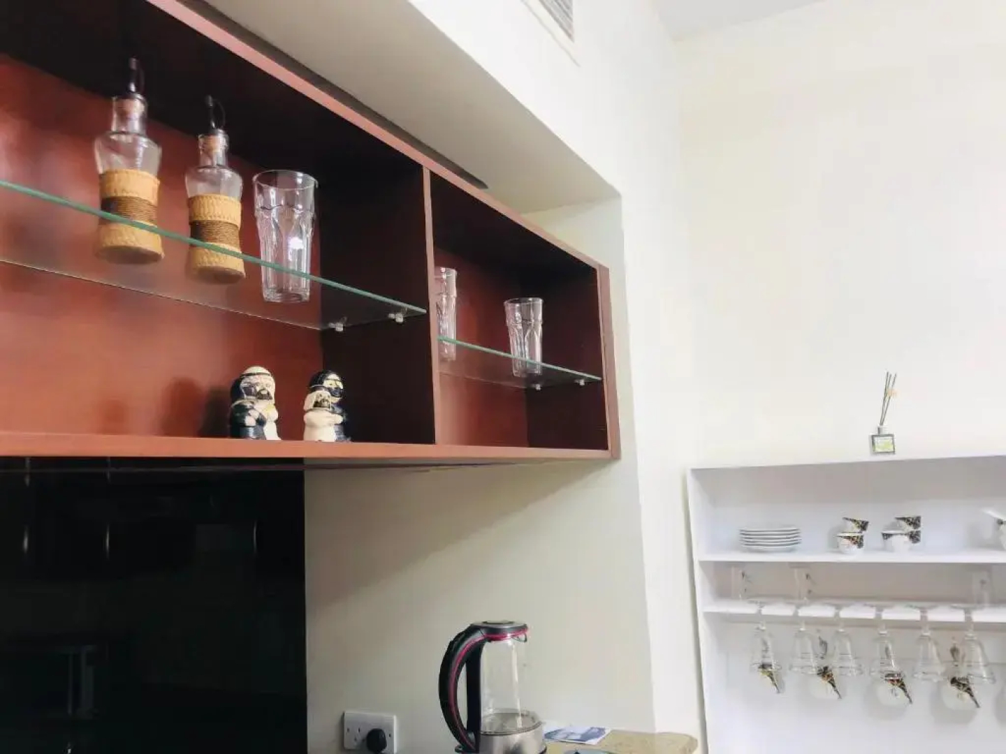 2 bedrooms apartment in Marina 1 towers king Abdullah economy city شقه غرفتين في المارينا ١
