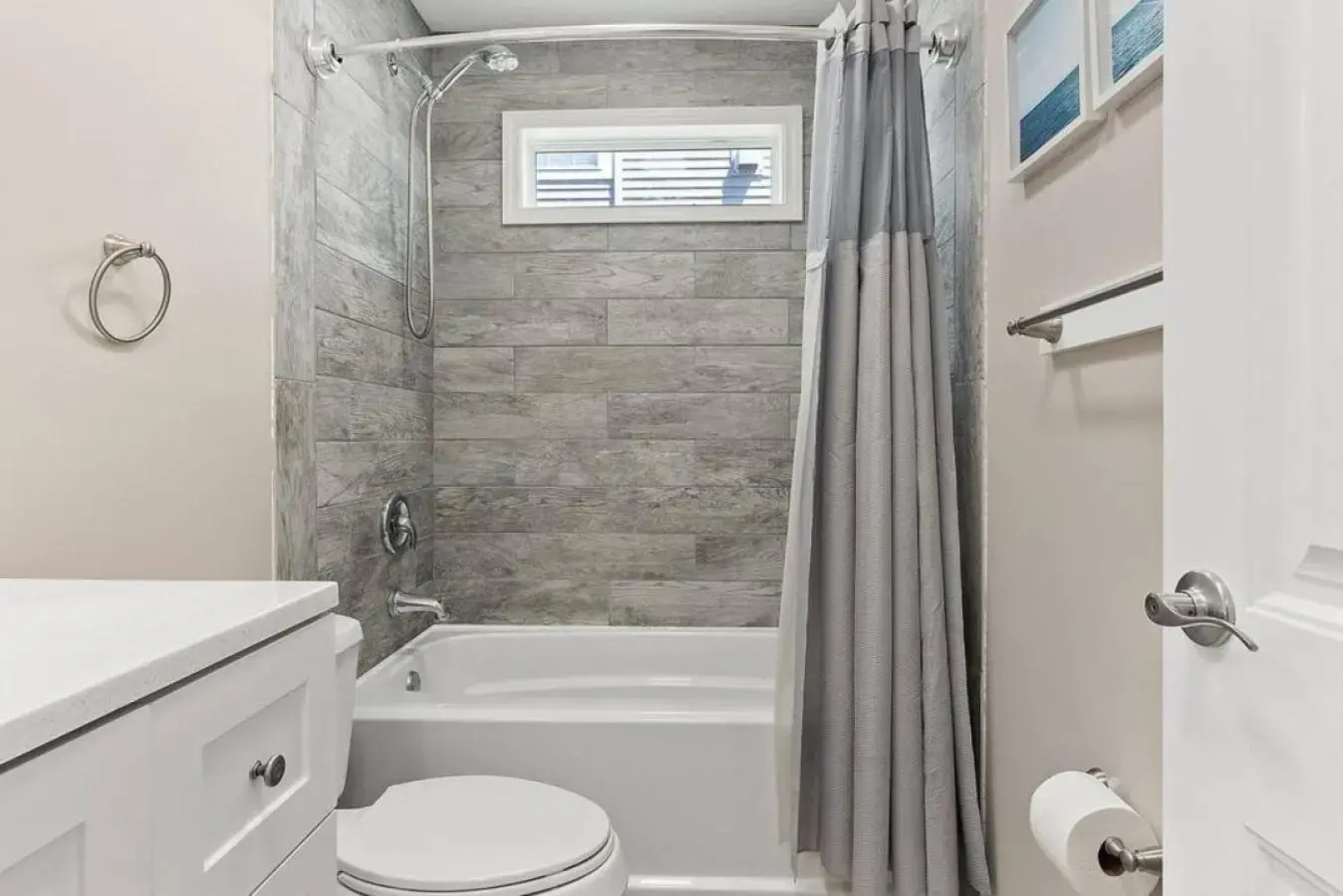 Spectacular 3 BR Condo One Block to the Beach