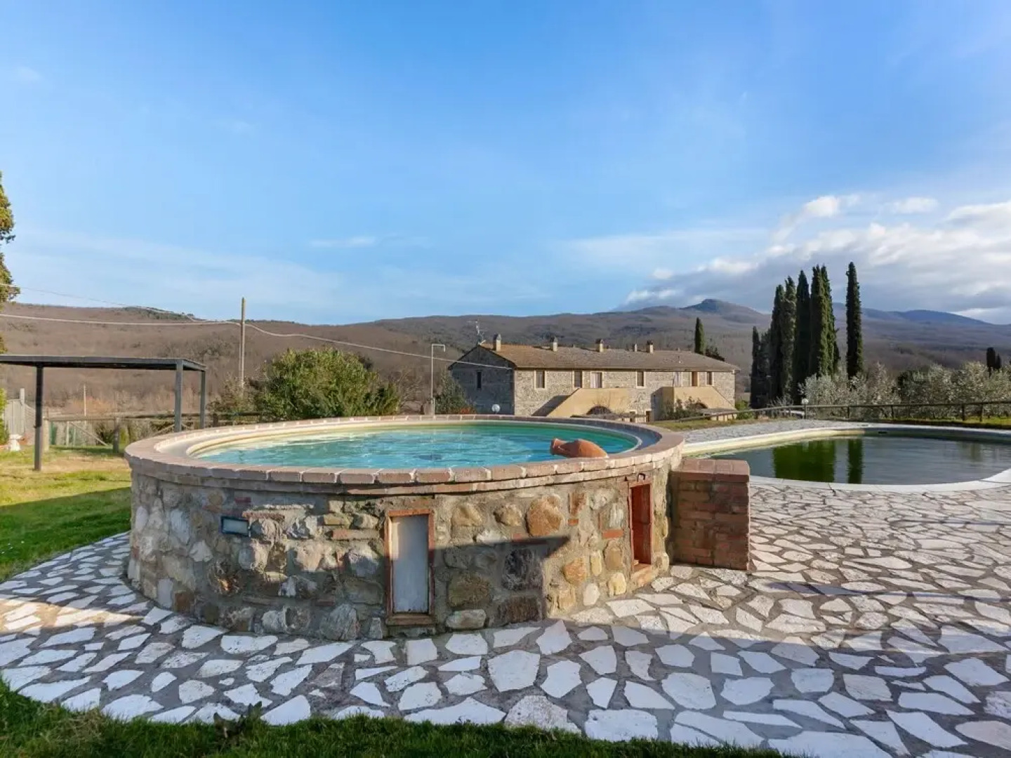 Scenic Holiday Home in Chianni With Swimming Pool