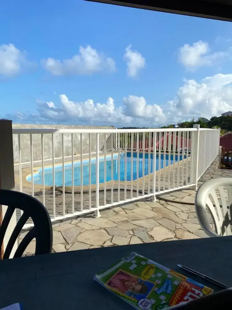 Bungalow With 2 Bedrooms in Sainte-anne, With Wonderful sea View, Priv