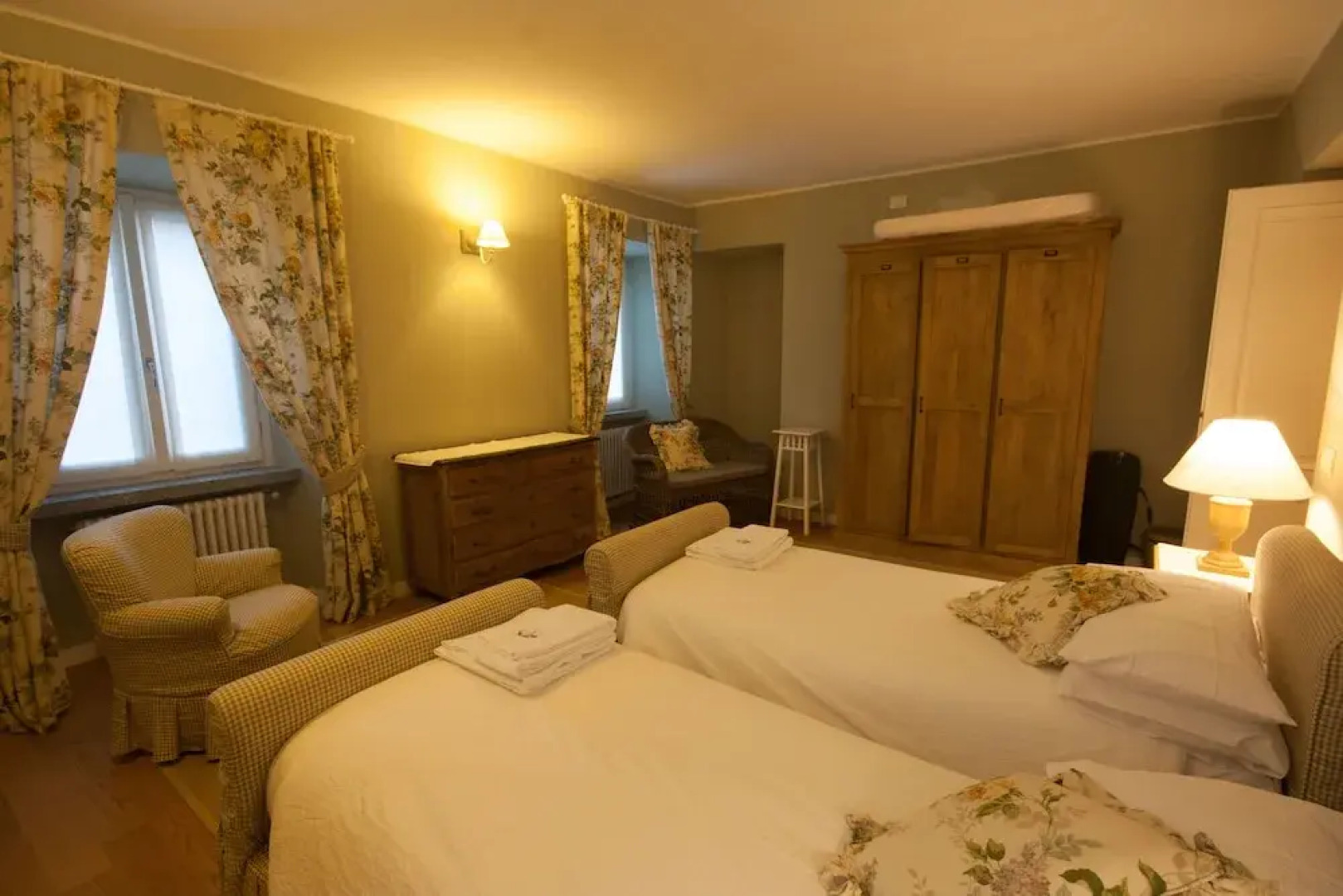 Castello di Vezio in the Village