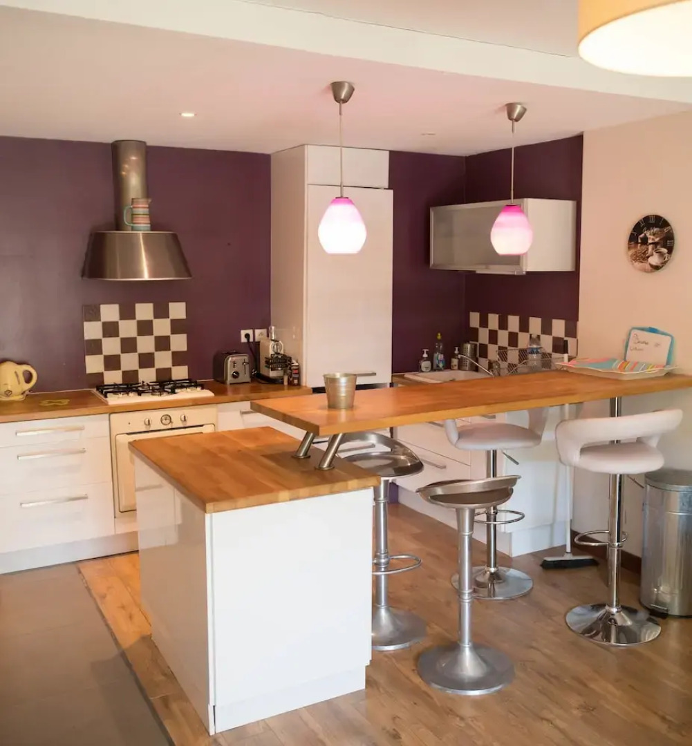 Appartement de Charme une Chambre avec Jardin