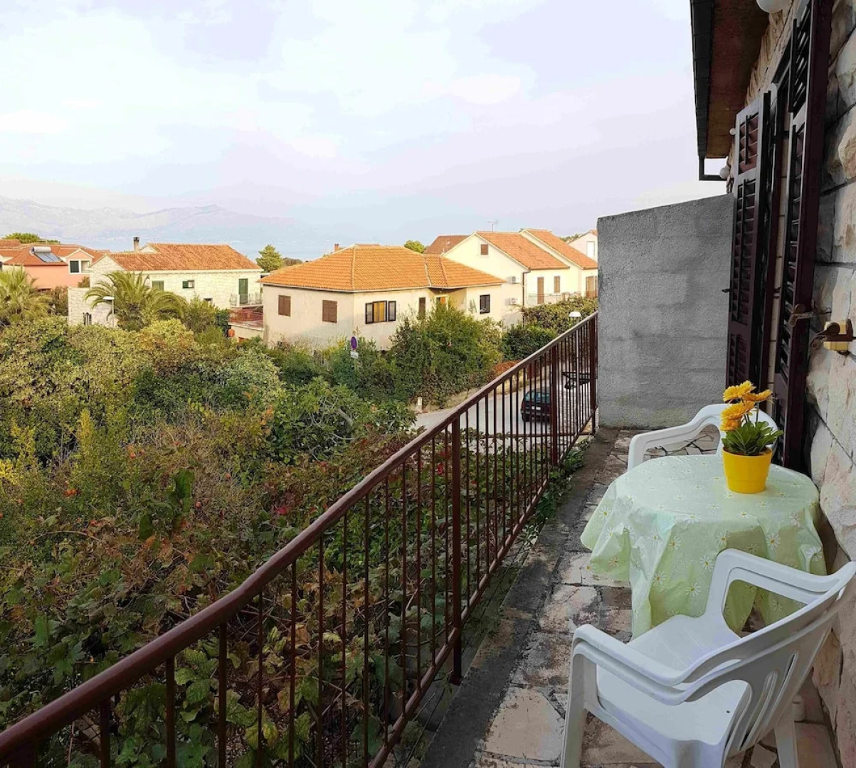 Apartment With 2 Bedrooms in Supetar, With Wonderful sea View, Furnish
