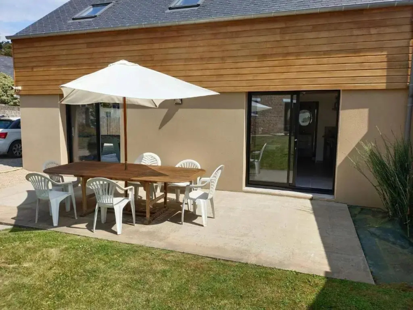 Maison de vacances avec jardin