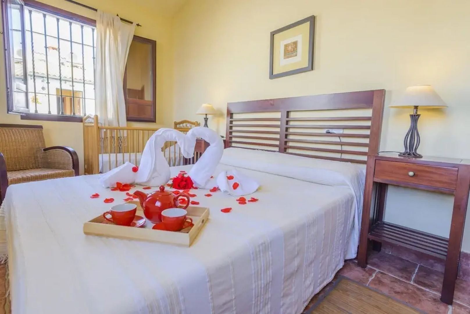 Villa With 10 Bedrooms in Rivero de Posadas, With Indoor Pool and Furn