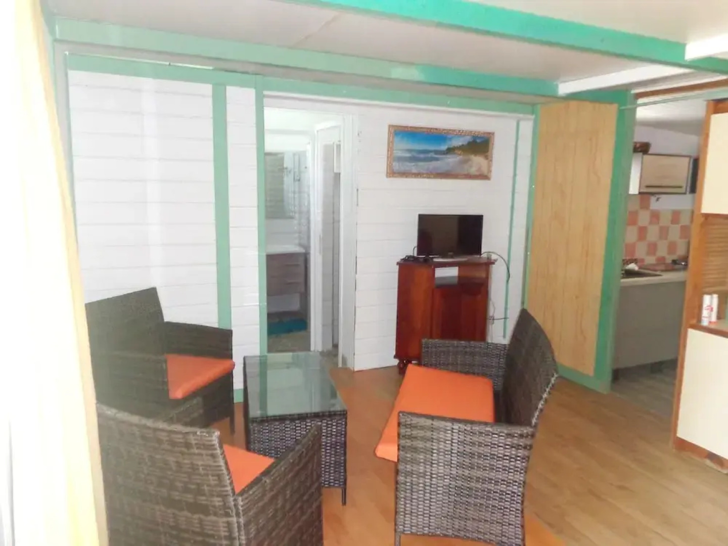 House With one Bedroom in Le Moule, With Pool Access, Furnished Garden