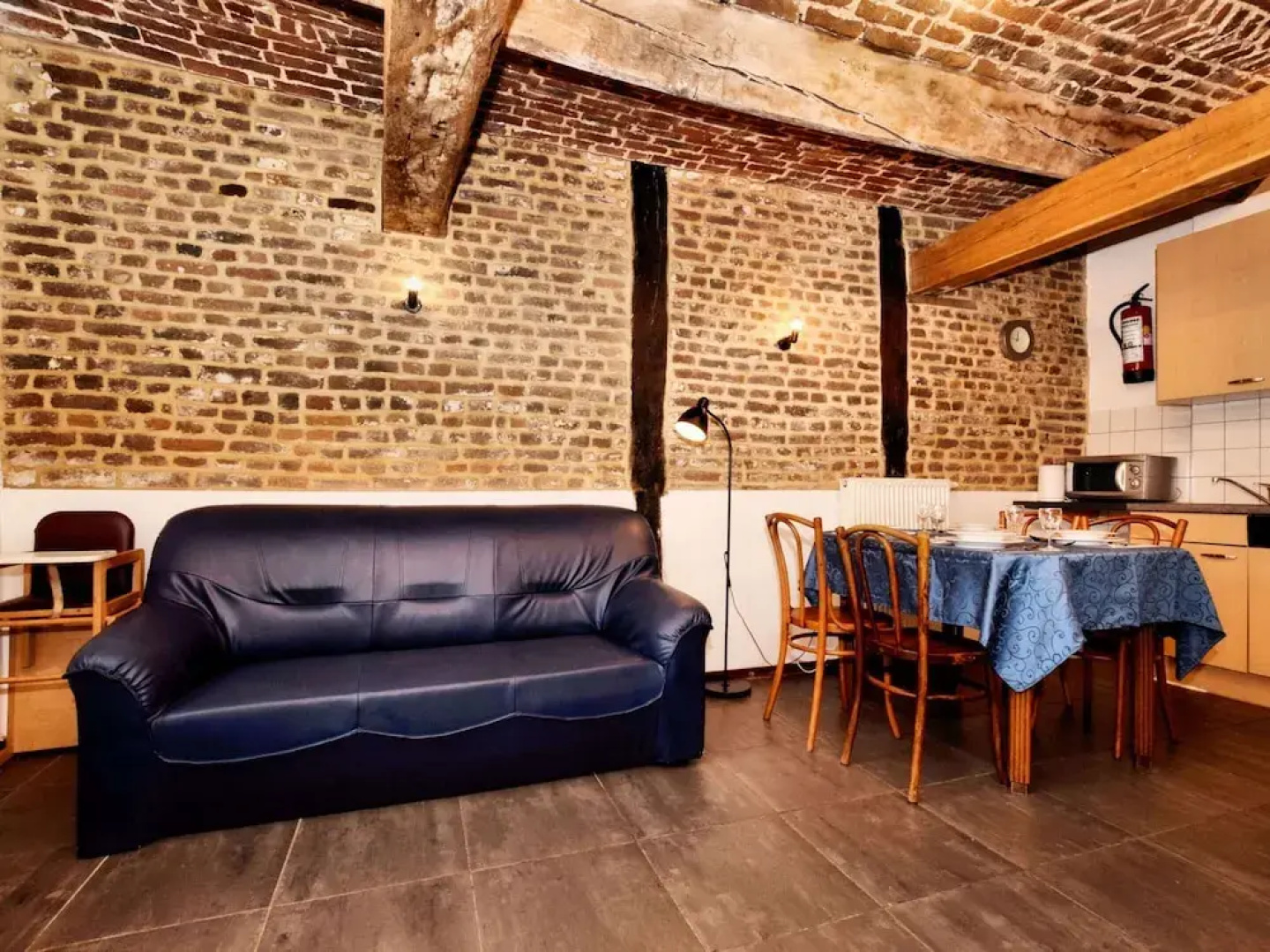 Nice Apartments in a Monumental Square Farm