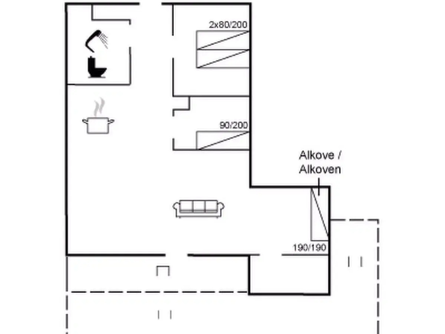 "Wulfhard" - 400m from the sea in NW Jutland