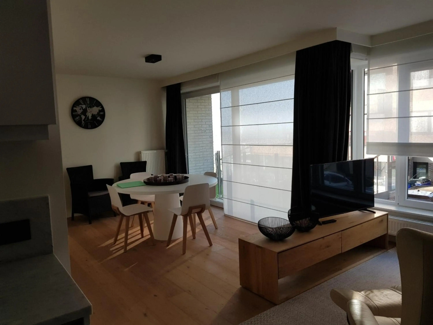 Koksijde Zeedijk La Digue 102 appartement - lateraal zeezicht