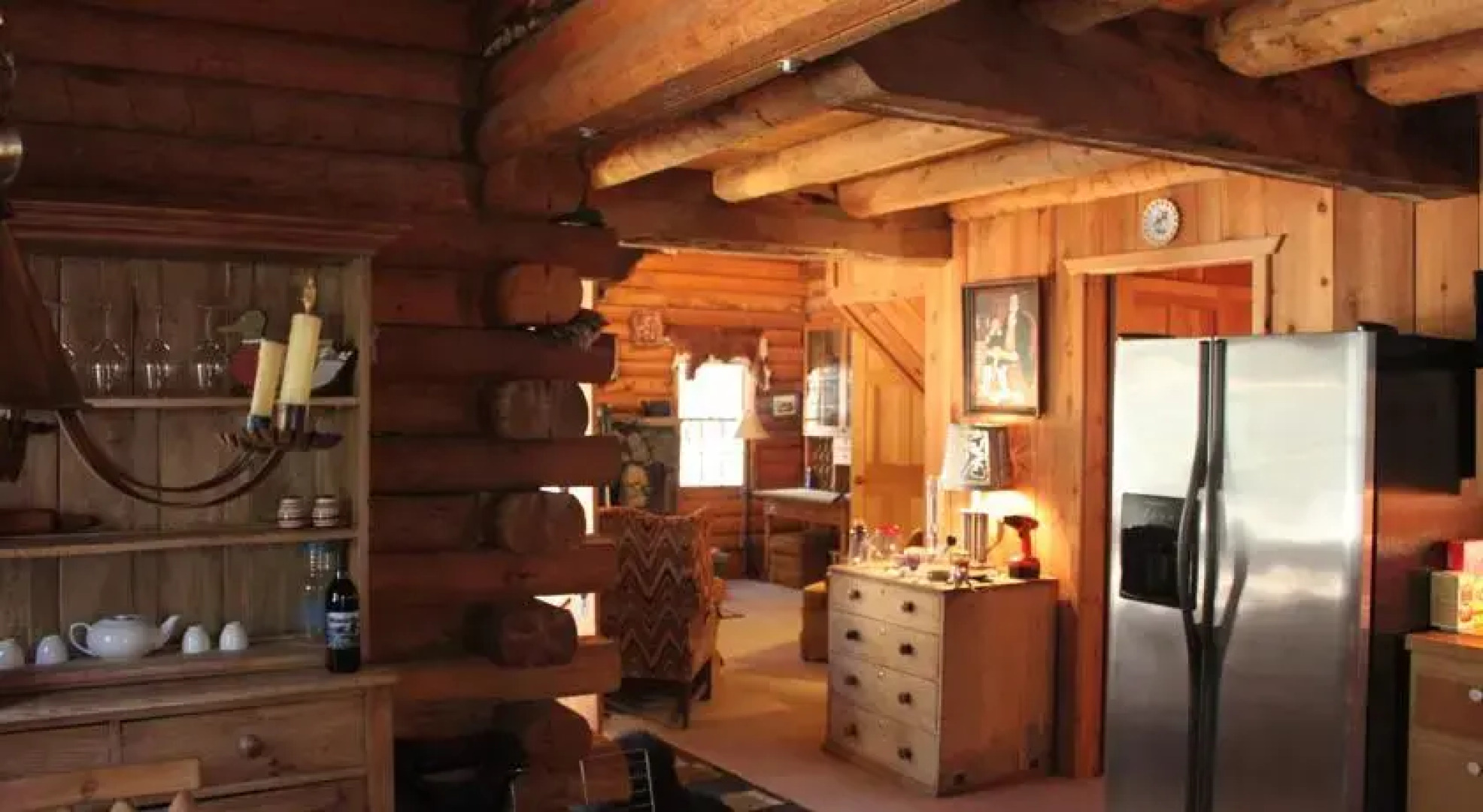 Log Cabin in the Woods with WiFi!