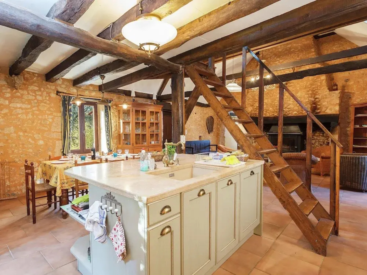 Detached, Characteristic House in Nature Near Saint-cirq-madelon