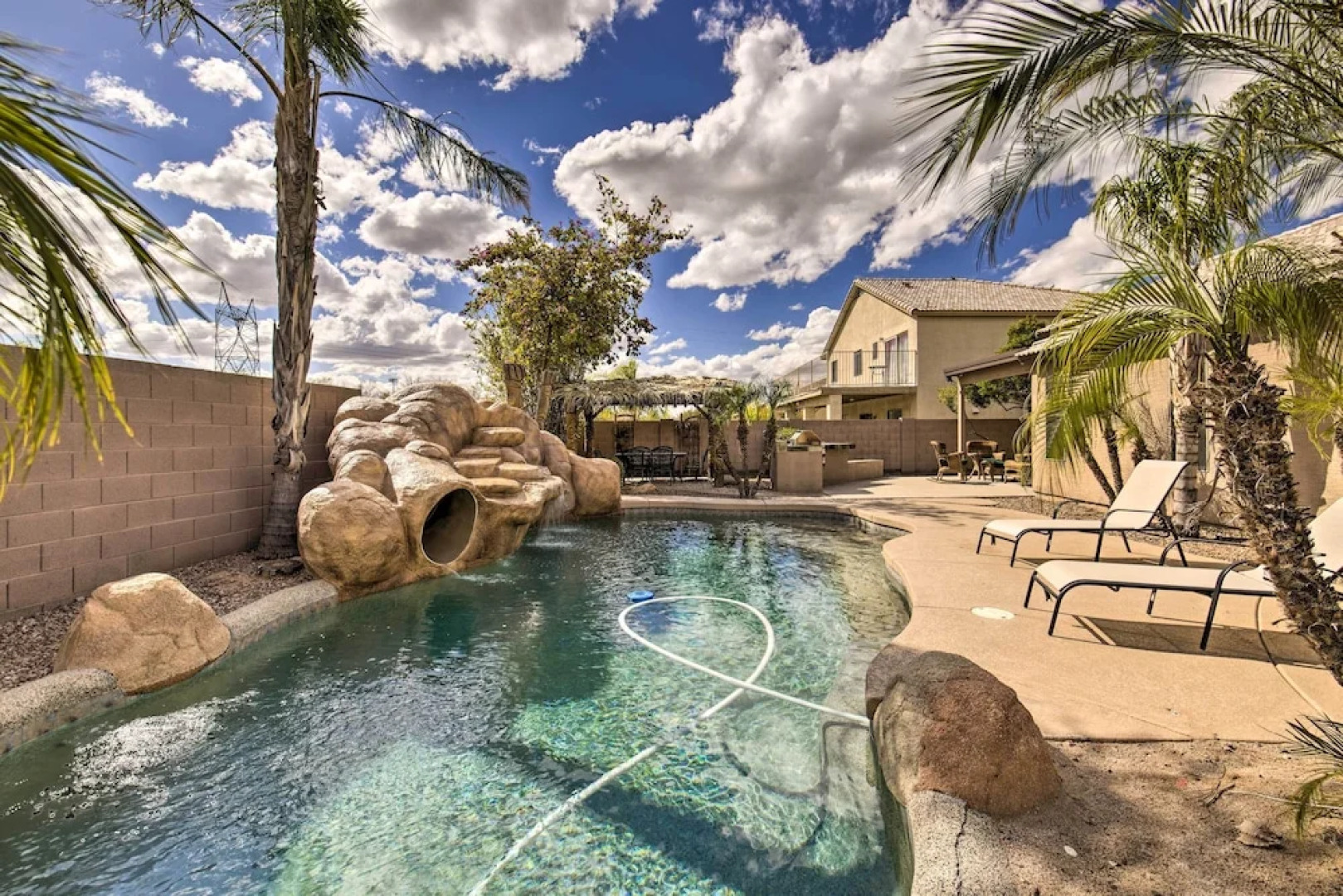 Game Room & Pool w/ Slide: Mesa Oasis!