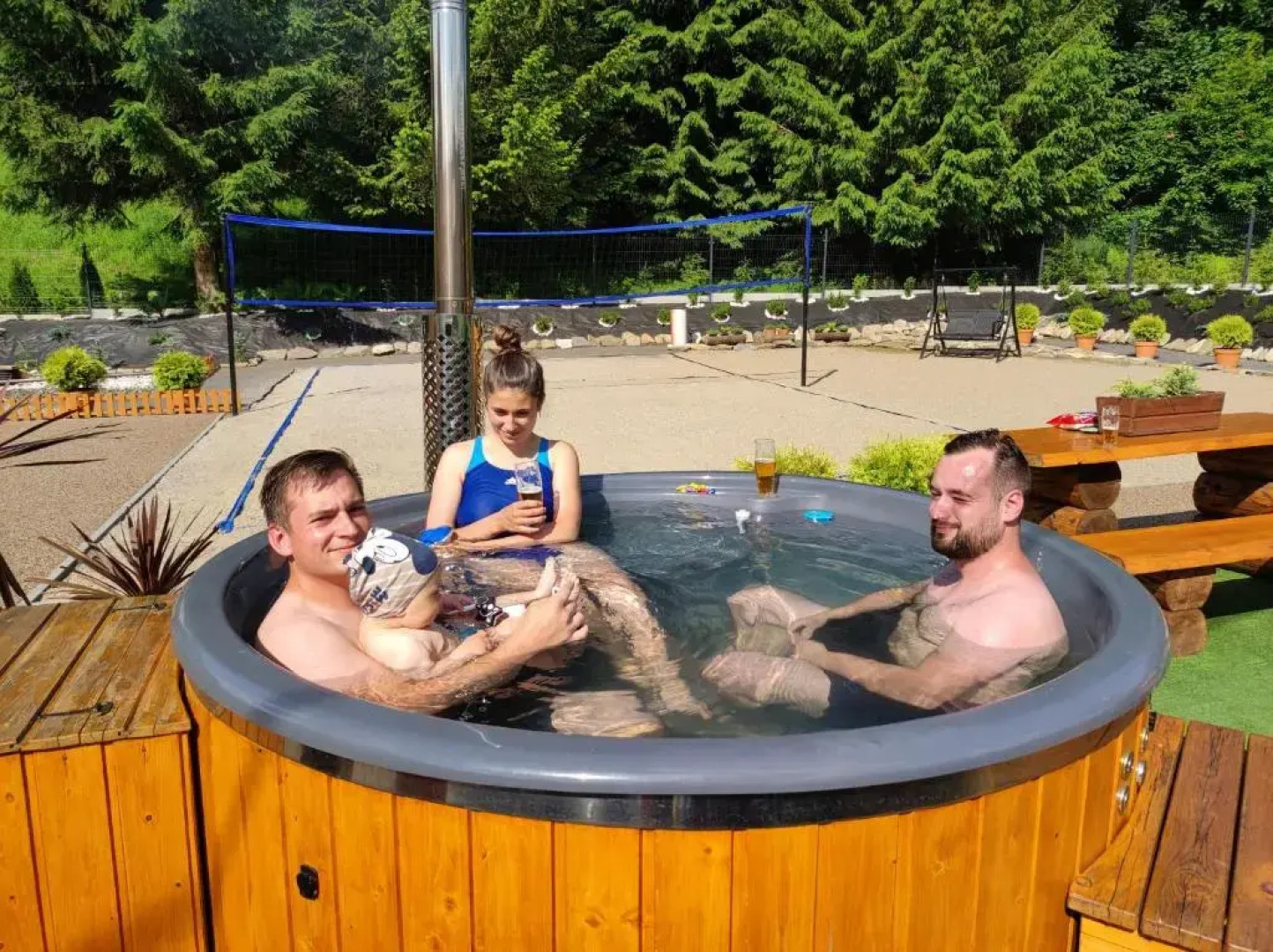 Drewniany Domek Daria I Tomek 2 Domki Na 8 Osob