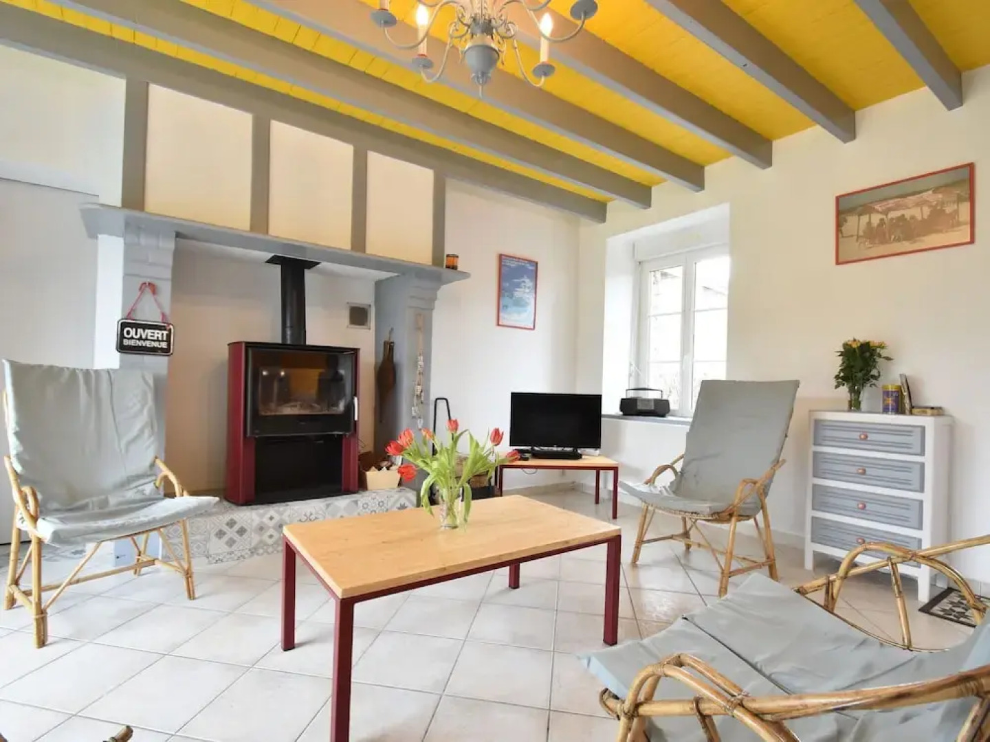 Spacious Holiday Home in Saint-germain-sur-ay With Terrace