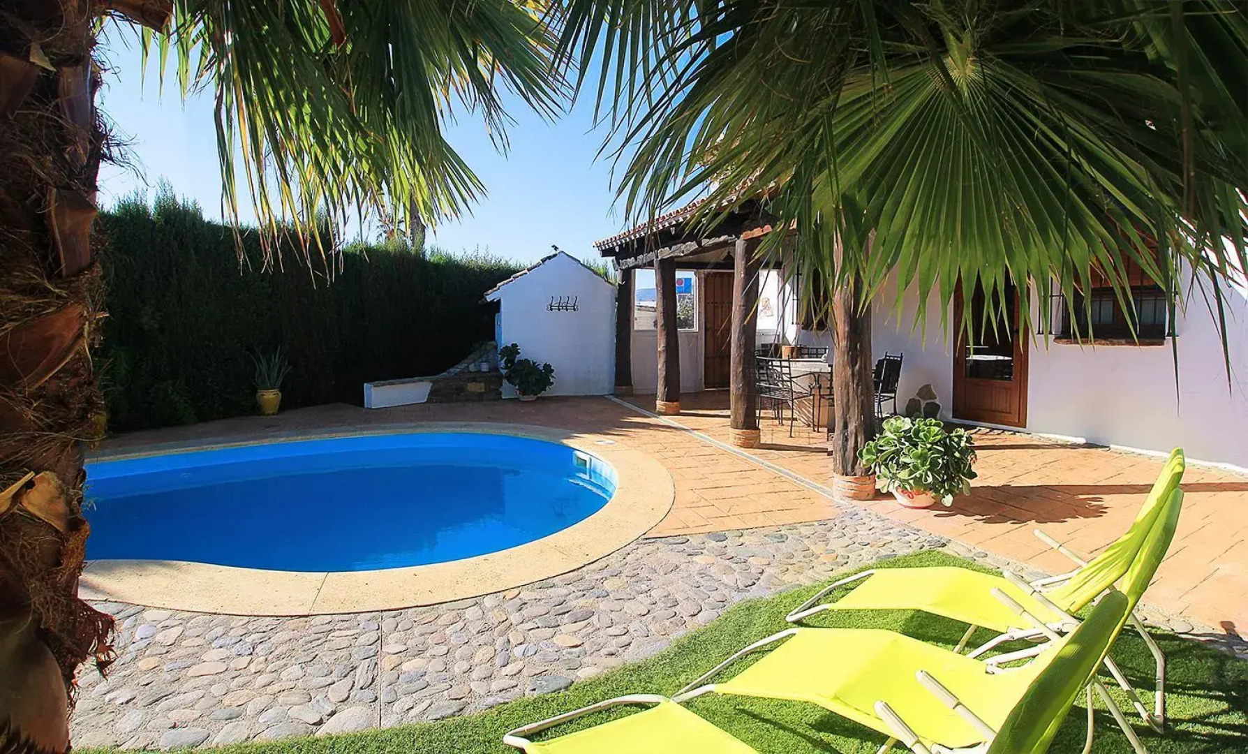 Encantadora casa con piscina privada y chimenea